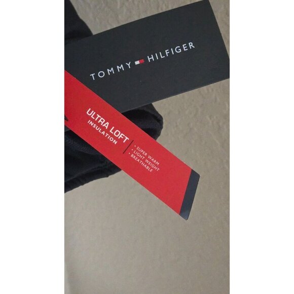 Tommy Hilfiger Men's Poly Twill Full Length Hooded Parka Navy size Medium - Picture 8 of 12